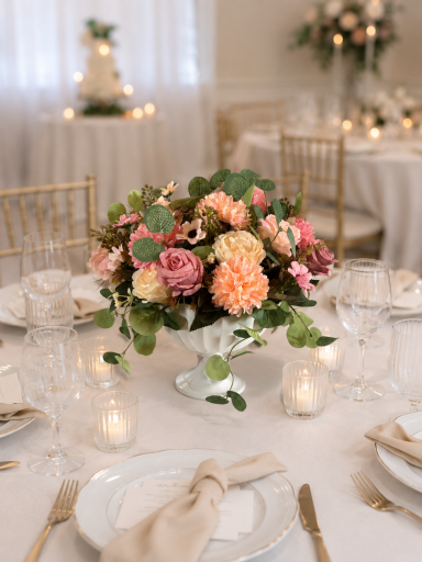 Faux Pretty in Pink Vase