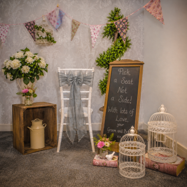 Gun Metal Grey Chair Sashes x83